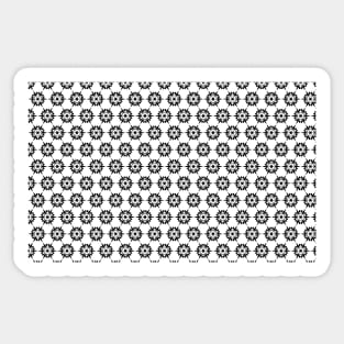 Black & White Print Sticker